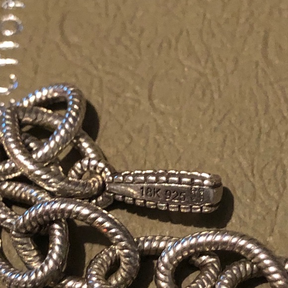 JUDITH RIPKA JRTWO 18KT & SS YELLOW HEART BRACELET - Picture 9 of 10